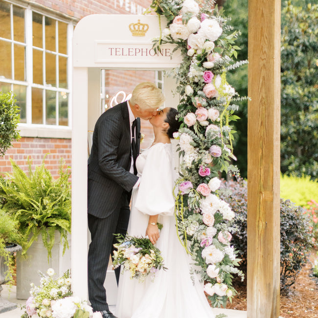 Fairytale Pastel and Green Historic Venue Wedding