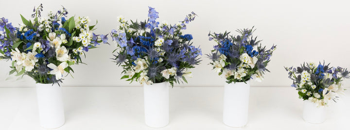 Blue Magic Flower Centerpiece