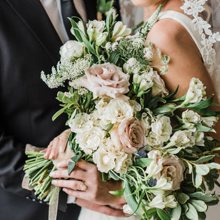 Ethereal Blush and White Styled Wedding