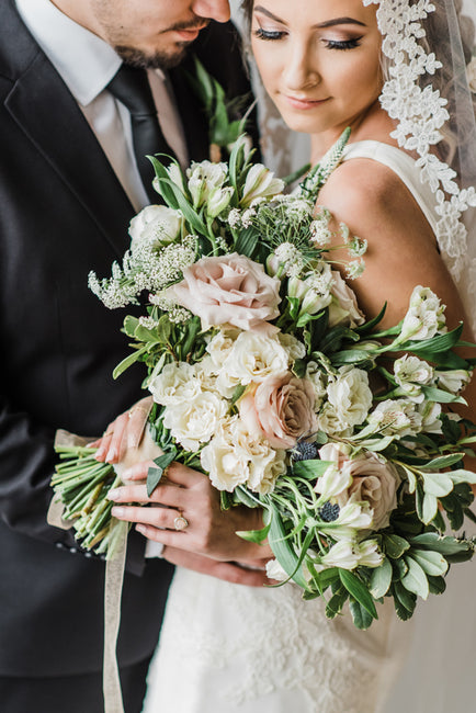 Ethereal Blush and White Styled Wedding