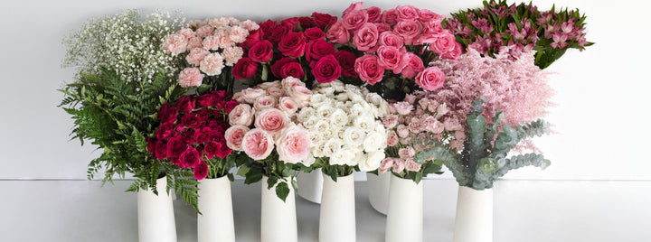 Delightfully Pink DIY Flower Kit