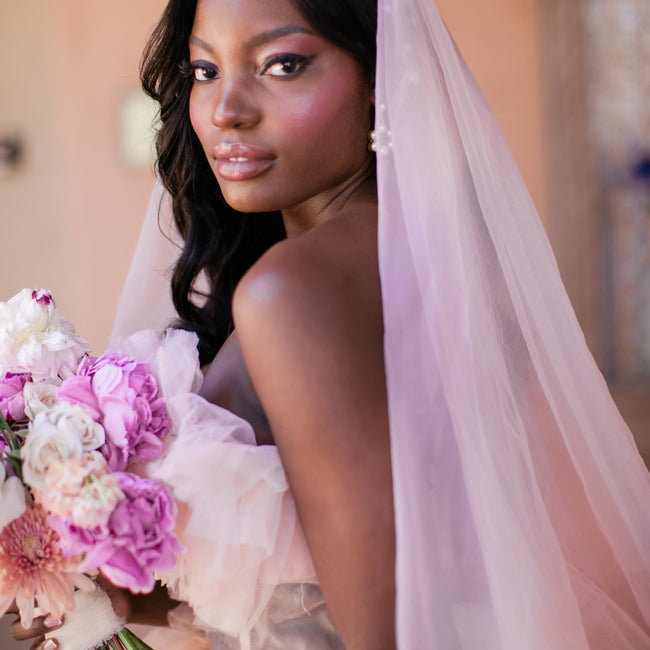 Enchanting White and Pink Sedona Styled Wedding