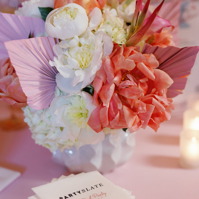 Poolside Pink and White NYC Partyslate Event