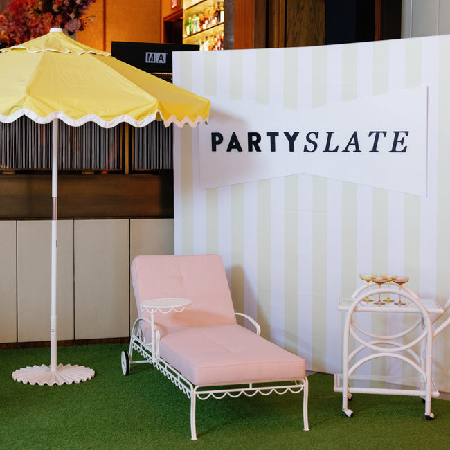 Poolside Pink and White NYC Partyslate Event