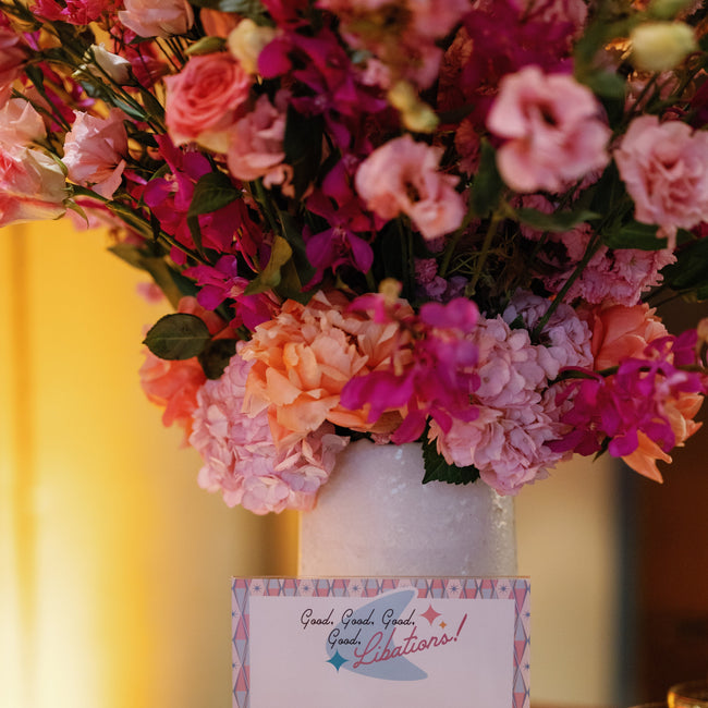 Poolside Pink and White NYC Partyslate Event