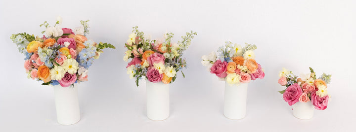 Watercolor Gardens Flower Centerpiece