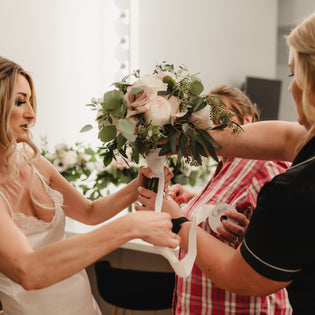 Upscale White and Cream Wedding