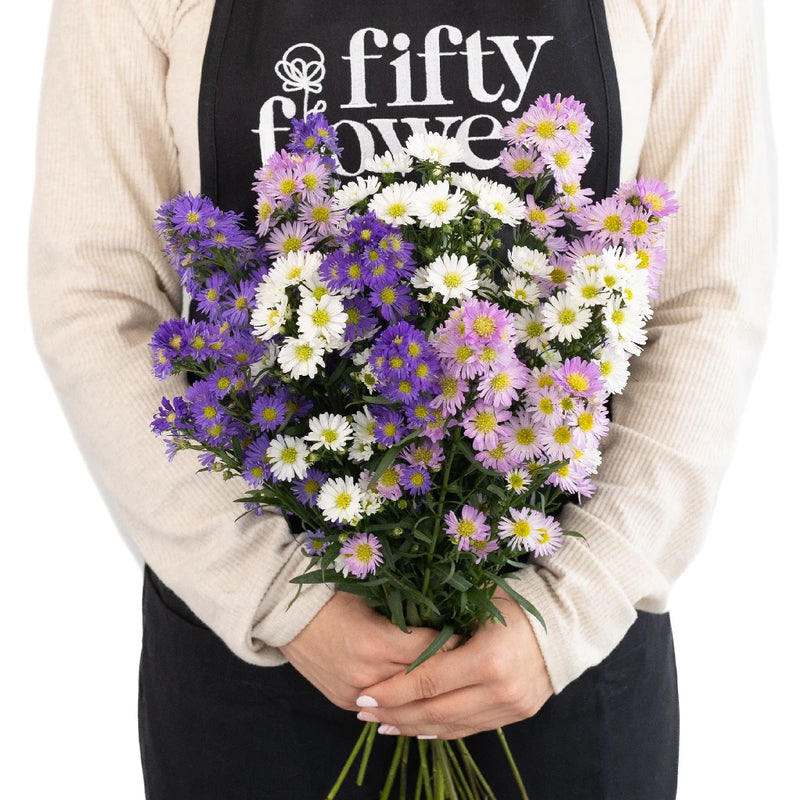 Aster Flowers Farm Mix Apron - Image