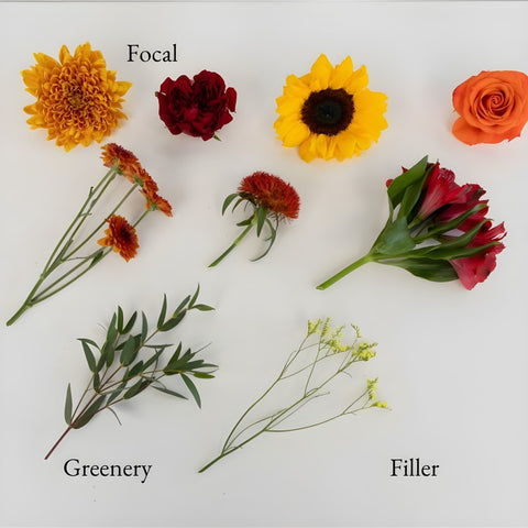Autumn Dream Bouquet Bar Flower Kit Apron - Image