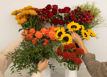 Autumn Dream Bouquet Bar Flower Kit Close Up - Image