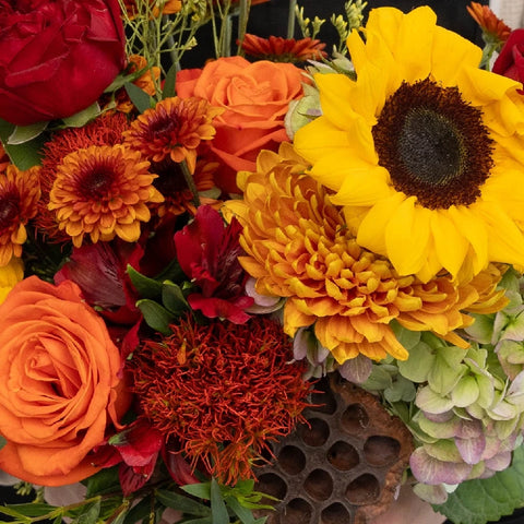 Autumn Dream Fall Flower Bouquet Close Up - Image
