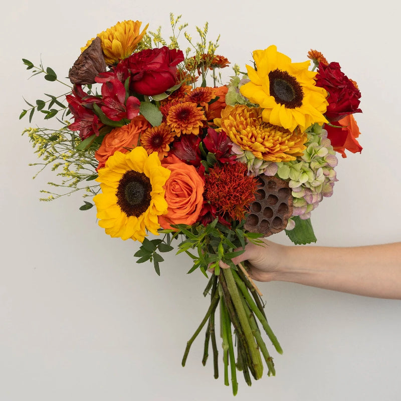 Autumn Dream Fall Flower Bouquet Hand - Image