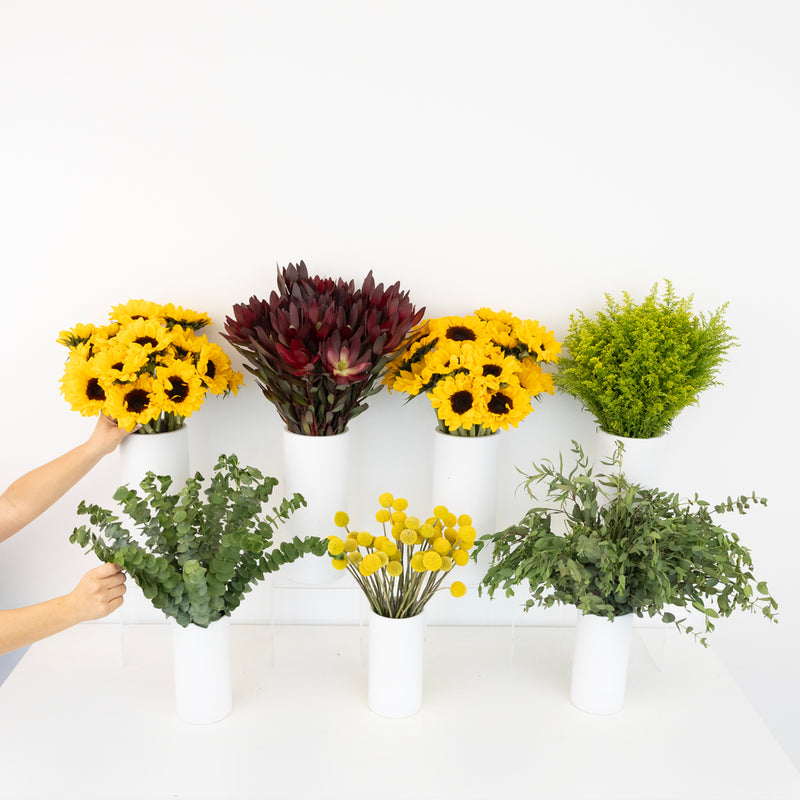 Autumn Sunset Bouquet Bar Flower Kit Close Up - Image