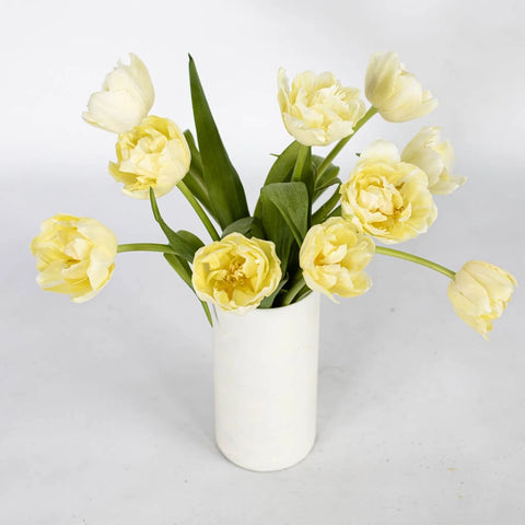 Avant Garde Double Tulip Flower Vase - Image