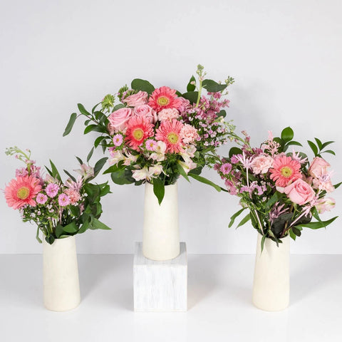 Baby Shower Pink Vase - Image