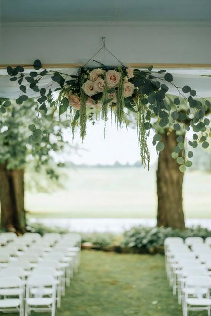 Backyard Barn Wedding