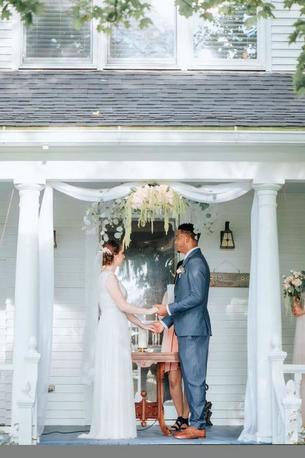 Backyard Barn Wedding