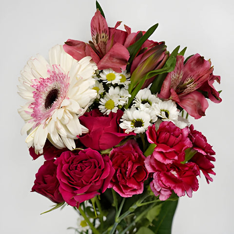 Berries and Cream DIY Flower Kit Up Close