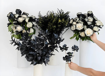Black Velvet Flower Bar Close Up - Image