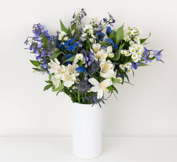 Blue Magic Flower Bouquet Vase - Image