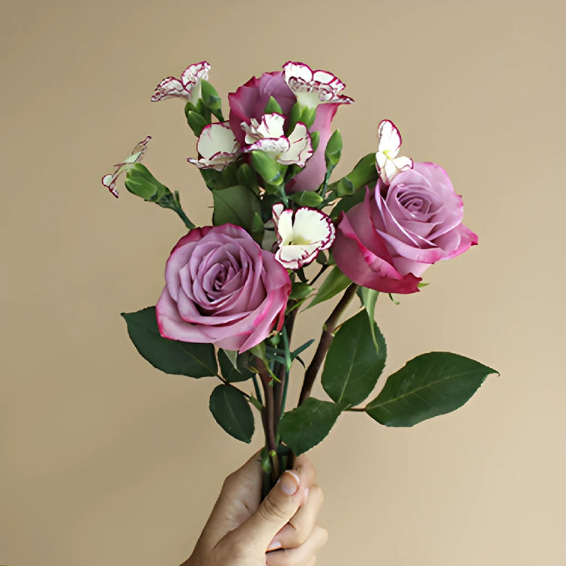 Classic Mauve Flower Centerpieces