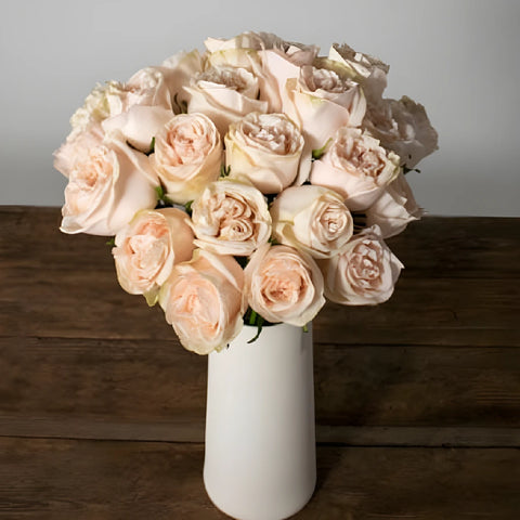 Blushing Garden Spirit Roses Vase - Image