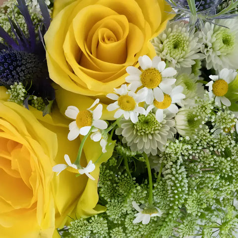 Boho Chic Diy Flower Kit Close Up - Image