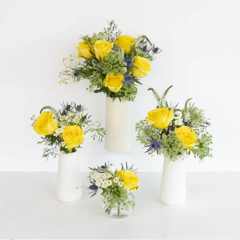 Boho Chic Flower Centerpieces Stem - Image