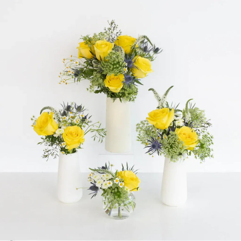Boho Chic Flower Centerpieces Stem - Image