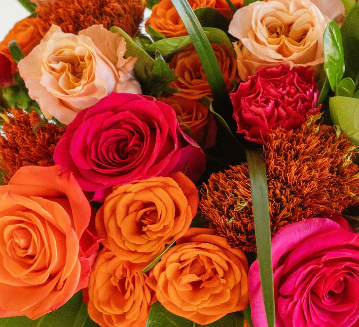 Bring On The Joy Rose Bouquet Bar Close Up - Image