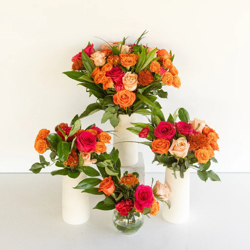 Bring On The Joy Rose Centerpiece - Image