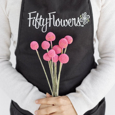 Bubble Gum Pink Bulk Billy Balls Apron - Image