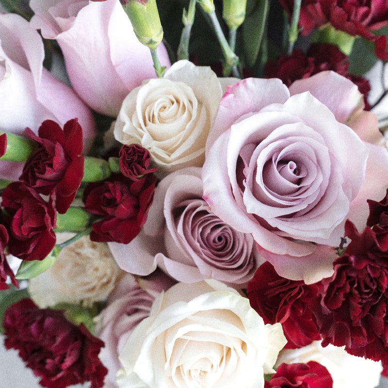 Buy Wholesale Burgundy Blush DIY Wedding Flower Pack in Bulk - Fift