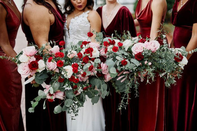 Burgundy Estate Wedding