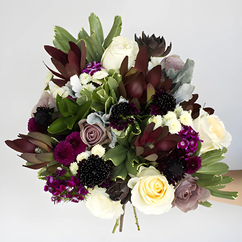 Burgundy Modern Flower Centerpieces