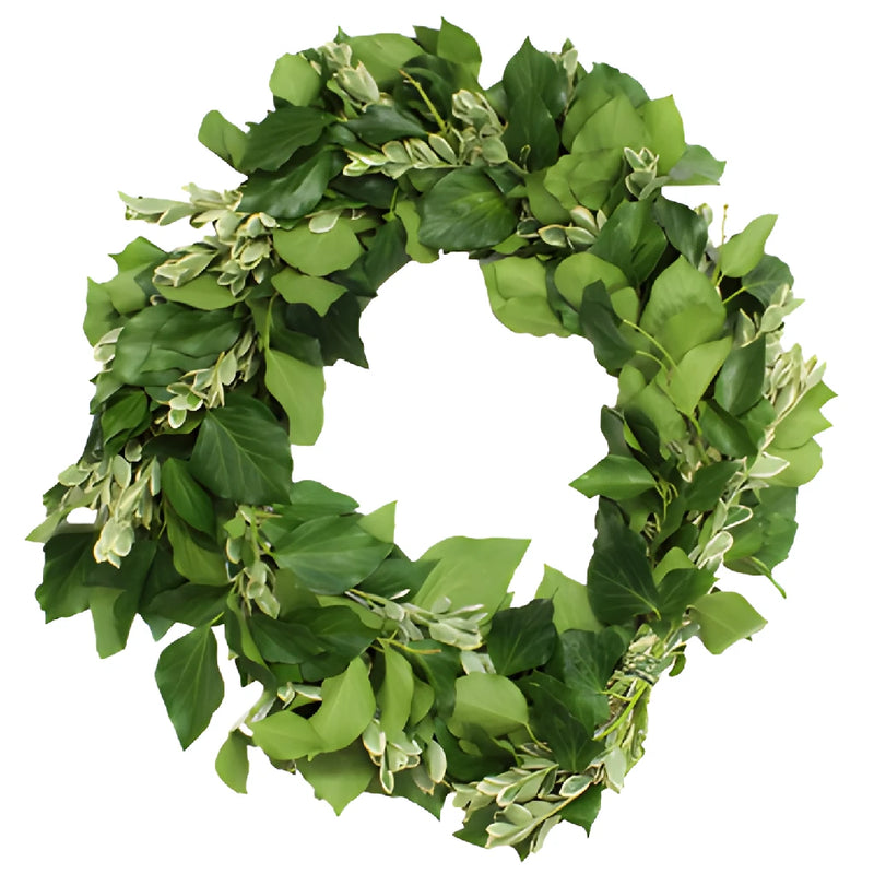 Bush Ivy and Euonymus Greens Garland