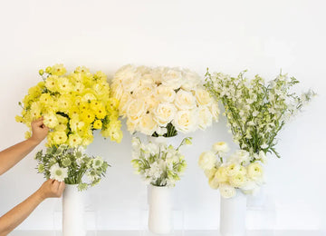 Butter Yellow Bouquet Bar Flower Kit Close Up - Image