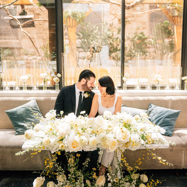 Romantic Butter Yellow Wedding Shoot with Italian Flair