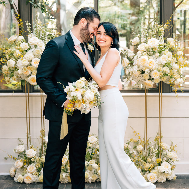 Romantic Butter Yellow Wedding Shoot with Italian Flair