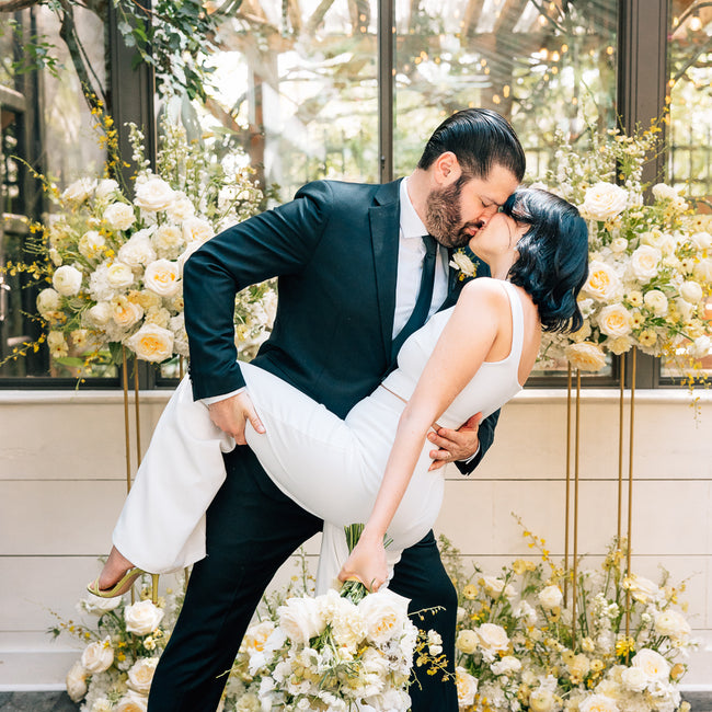 Romantic Butter Yellow Wedding Shoot with Italian Flair