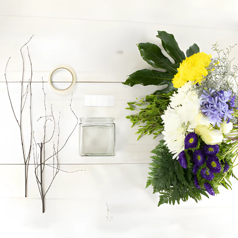 Sea Breeze DIY Flower Design Class Kit