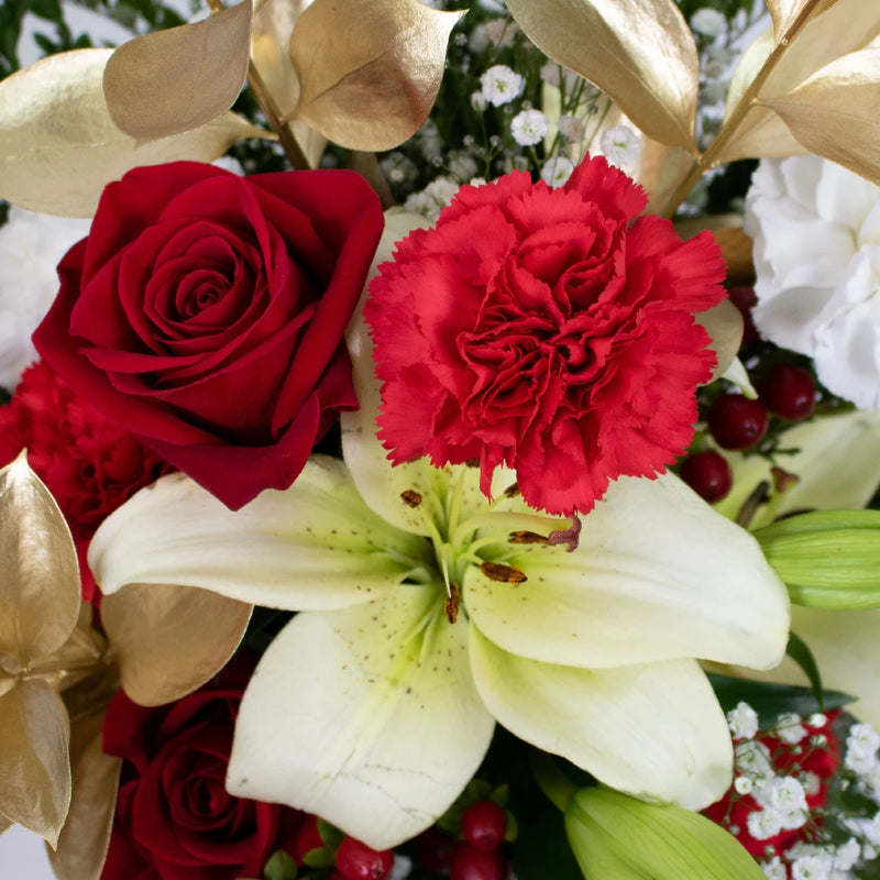 Candy Cane Christmas Bouquet Bar Kit Close Up - Image