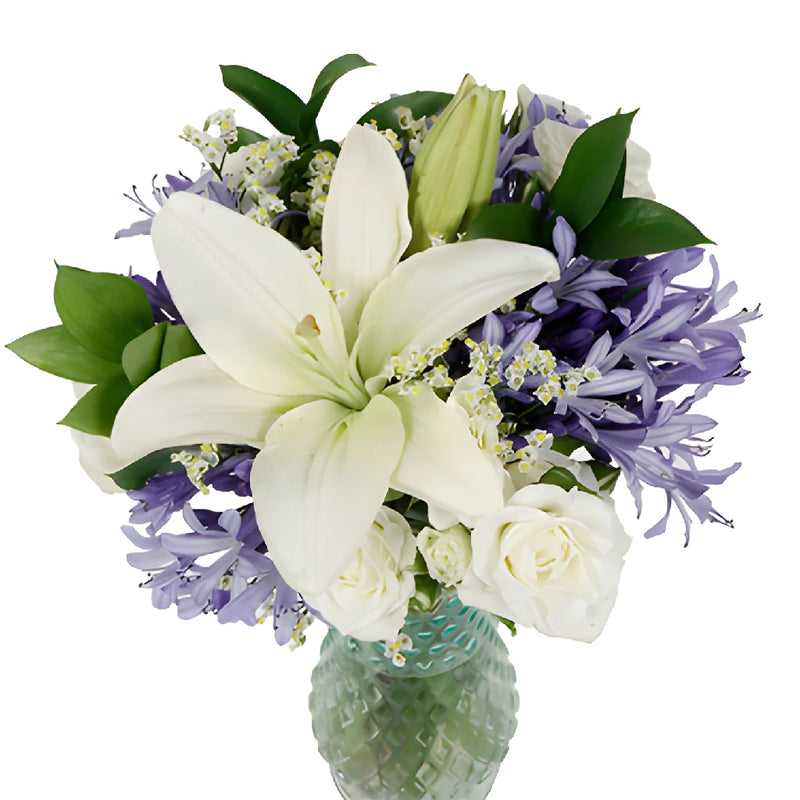 Cerulean Sky Flower Centerpieces