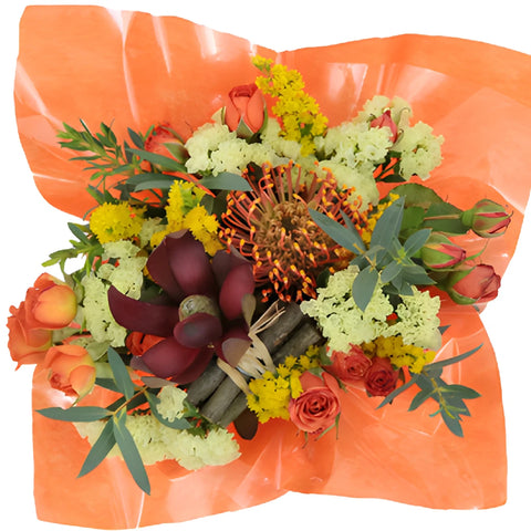 Outback Garden Textured Flower Centerpieces