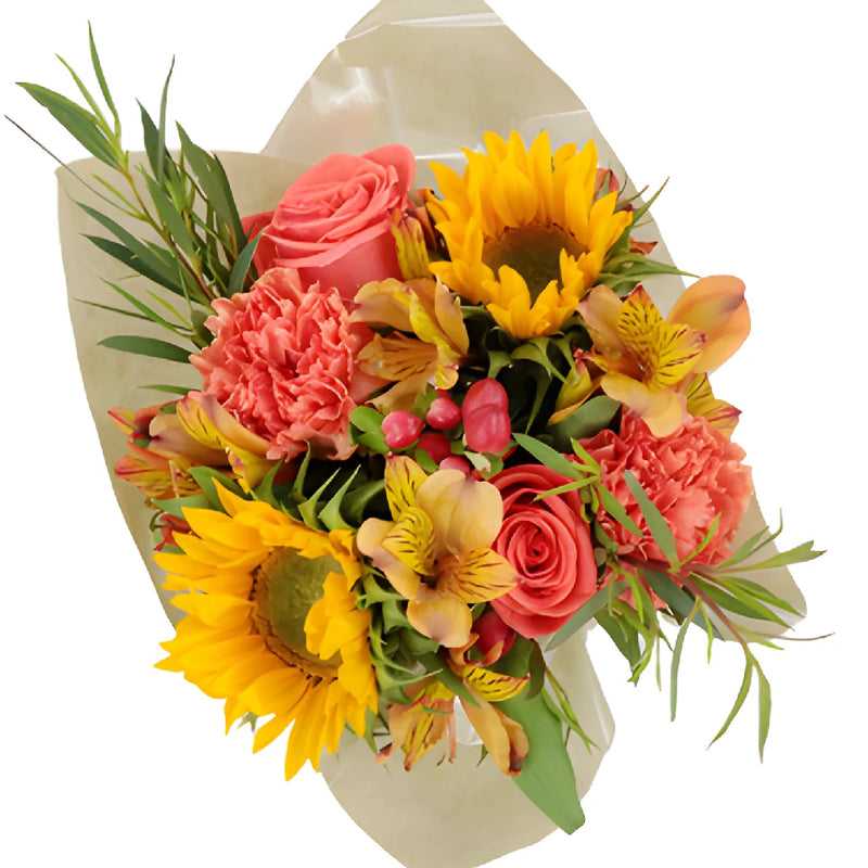 Sunflowers at Sunset Flower Centerpieces