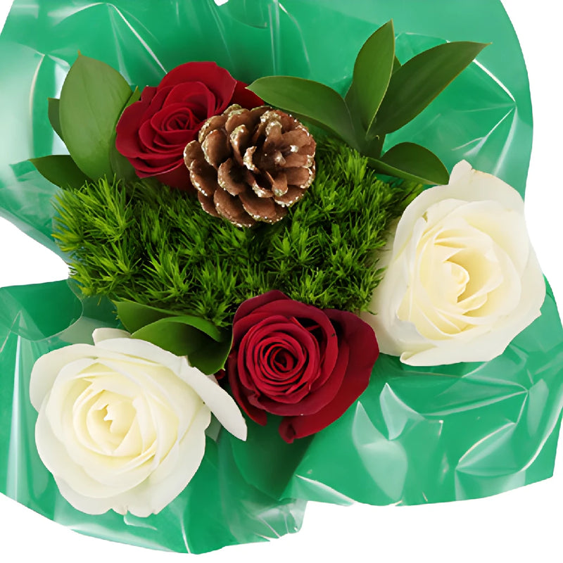 Woodland Rose Flower Centerpieces