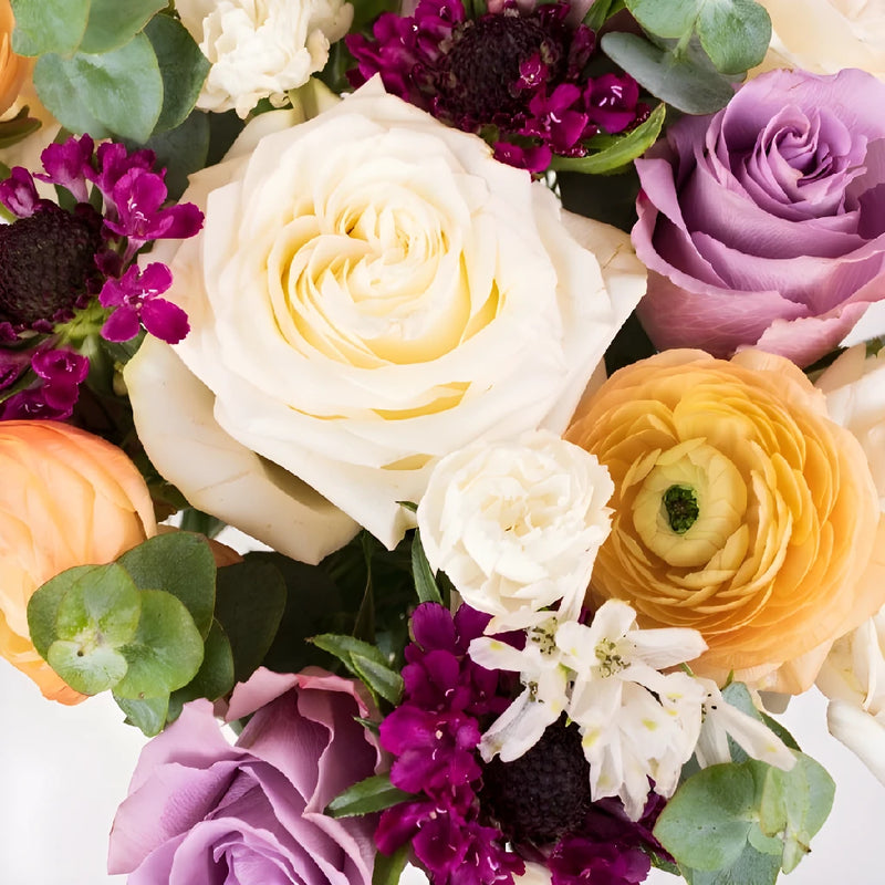 Charming Vintage Flower Arrangement Close Up - Image