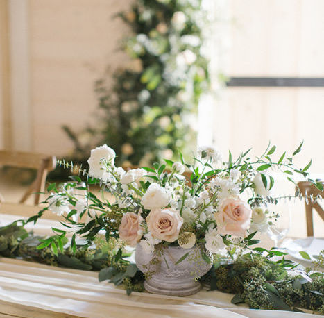 Sage and Ivory Vintage Wedding