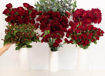 Cherry Coded Bouquet Bar Flower Kit Apron - Image