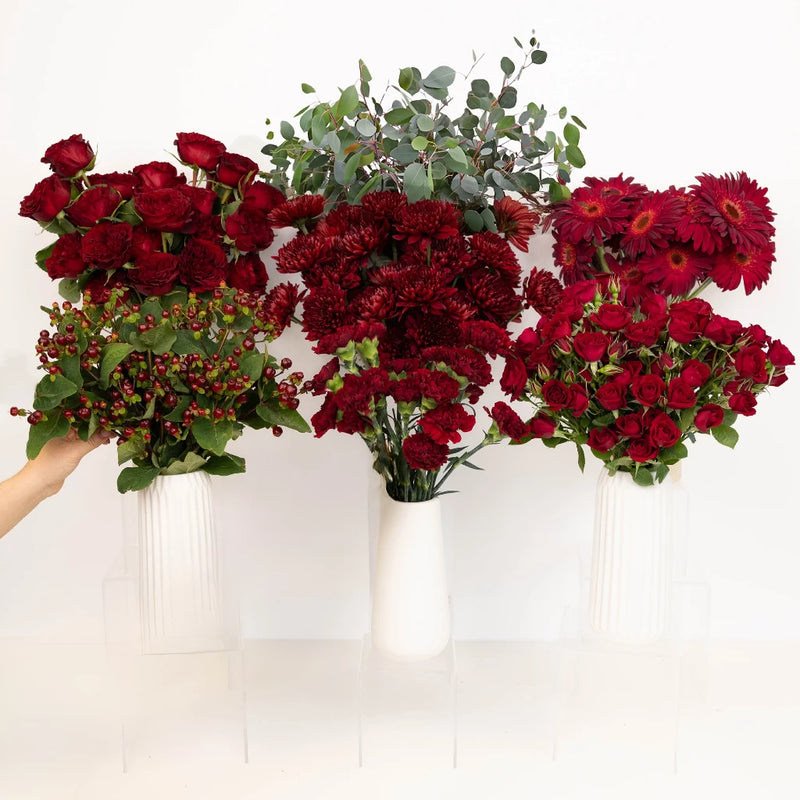 Cherry Coded Bouquet Bar Flower Kit Apron - Image